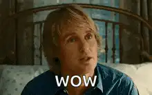 Owen Wilson saying wow
