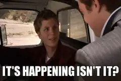 It's happening isn't it?