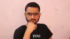 Man pointing at you