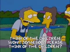 Think of the children