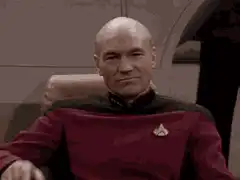 Captain Picard says Engage