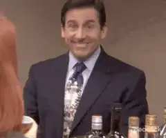 Michael Scott pointing fingers