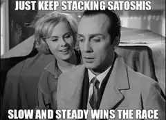 Just Keep Stacking Satoshis