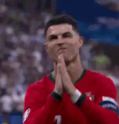Cristiano Ronaldo emotional celebration