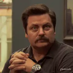Ron Swanson nodding