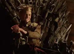 Joffrey on the Iron Throne