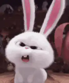 Snowball the bunny from The Secret Life of Pets