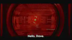 HAL 9000 says Hello Dave