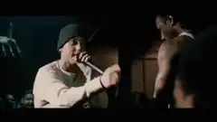Eminem rapping to 50 Cent