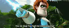 Syndrome monologuing with laser