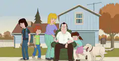 F is for Family title card