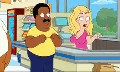 Clifford and Karen at the convenience store