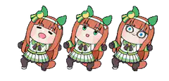 Three Chibi Girls Dancing