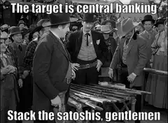 Stack the satoshis, gentlemen