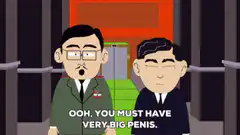 Ooh you must have very big penis