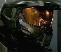 Master Chief helmet close-up