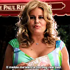 Jenny McCarthy wants a hot dog