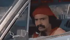 Ron Burgundy with big eyes