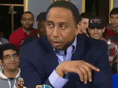 Stephen A. Smith skeptical look
