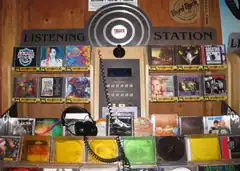 Listening Station with CDs and Headphones