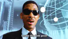 Will Smith I make this look good