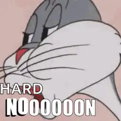 Bugs Bunny hard no