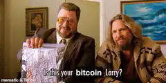 Is this your bitcoin Larry?