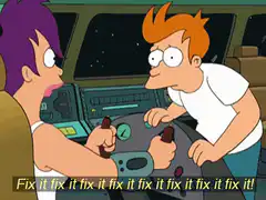 Fix it fix it fix it