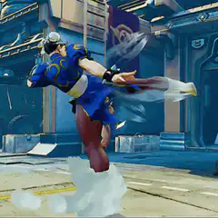 Chun-Li spinning kick