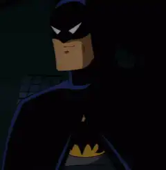 Batman nodding in approval