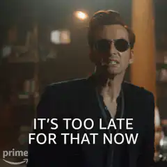 David Tennant It's Too Late For That Now