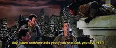 Ray say yes when asked if you're a God