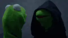 Kermit the Frog and Grim Reaper Kermit