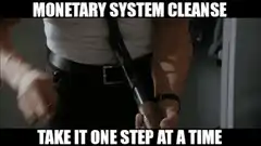 Monetary System Cleanse Take It One Step At A Time