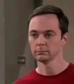 Sheldon Cooper disappointed face
