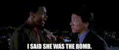 I Said She Was The Bomb