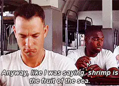 Shrimp is the fruit of the sea