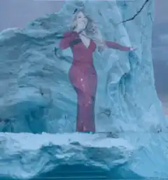 Mariah Carey ice cave singing