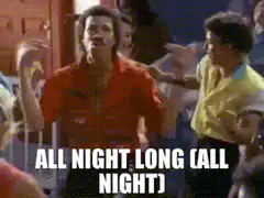 All Night Long dancing