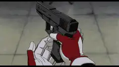 Gunslinger Girl reloading pistol