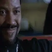 Trent McCallister smirking and widening eyes