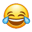 Laughing emoji with tears of joy