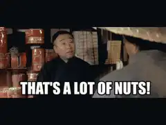 That's a lot of nuts