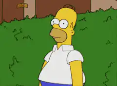 Homer Simpson transforms into Anonymous