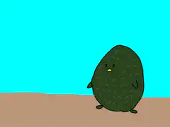 Avocado bird hatches