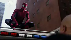 Spider-Man on police car