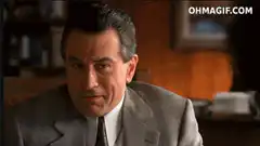 Robert De Niro pointing finger