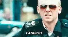Fascisti Gunman and Old Lady