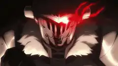 Knight with glowing red eye