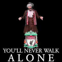 Ben Franklin Liverpool FC You'll Never Walk Alone